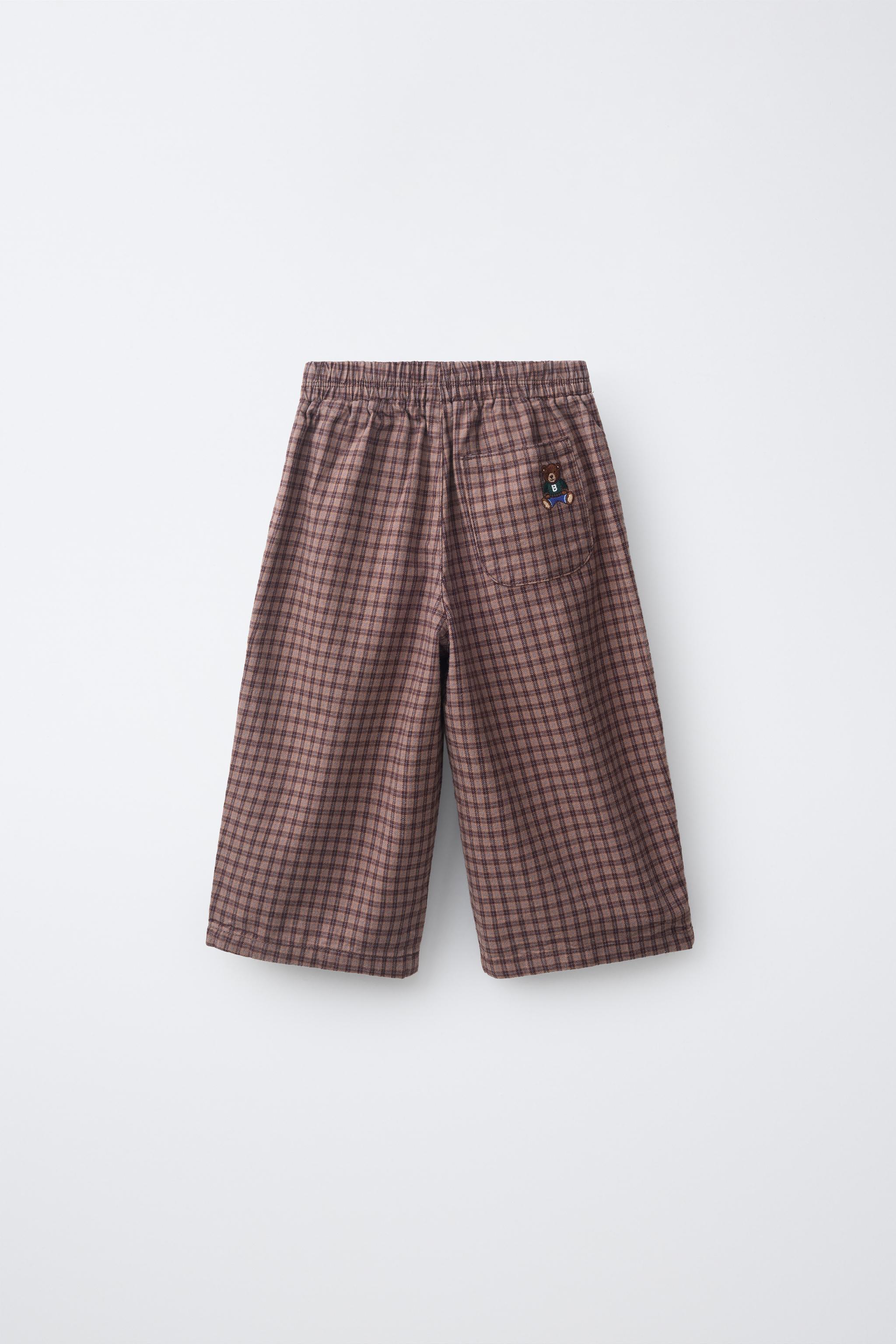 PANTALON BALLON BRODÉ OURS